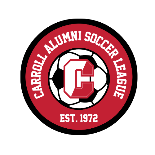 Carroll Alumni Soccer League Logo
